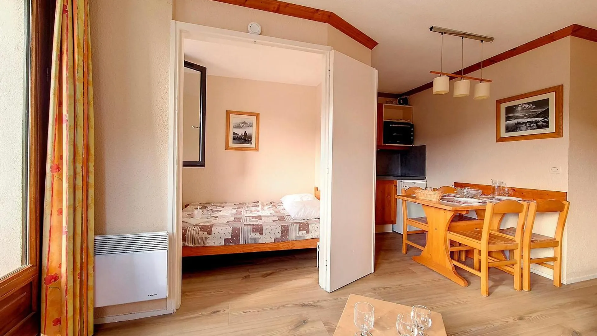 Appartement Cosy 2 Pieces - Proche Pistes Et Commerces - Balcon Sud/Est - Parking Gratuit - Fr-1-344-973 سان-مارتن-دي-بيفيل شقة