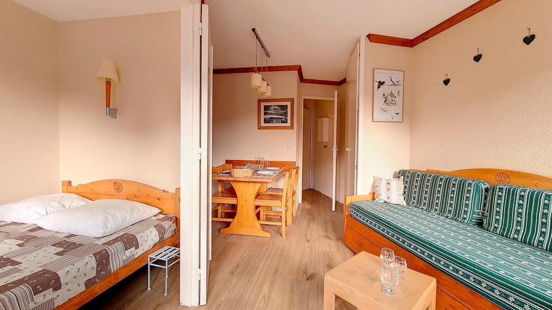 Appartement Cosy 2 Pieces - Proche Pistes Et Commerces - Balcon Sud/Est - Parking Gratuit - Fr-1-344-973 سان-مارتن-دي-بيفيل